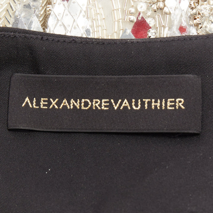 rare ALEXANDRE VAUTHIER COUTURE 2016 Runway Lesage bead crystal sequin pants