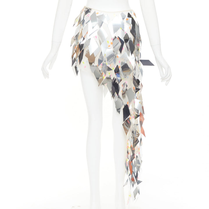 ALEXANDRE VAUTHIER COUTURE SS2023 Runway hand embellished paillettes skirt