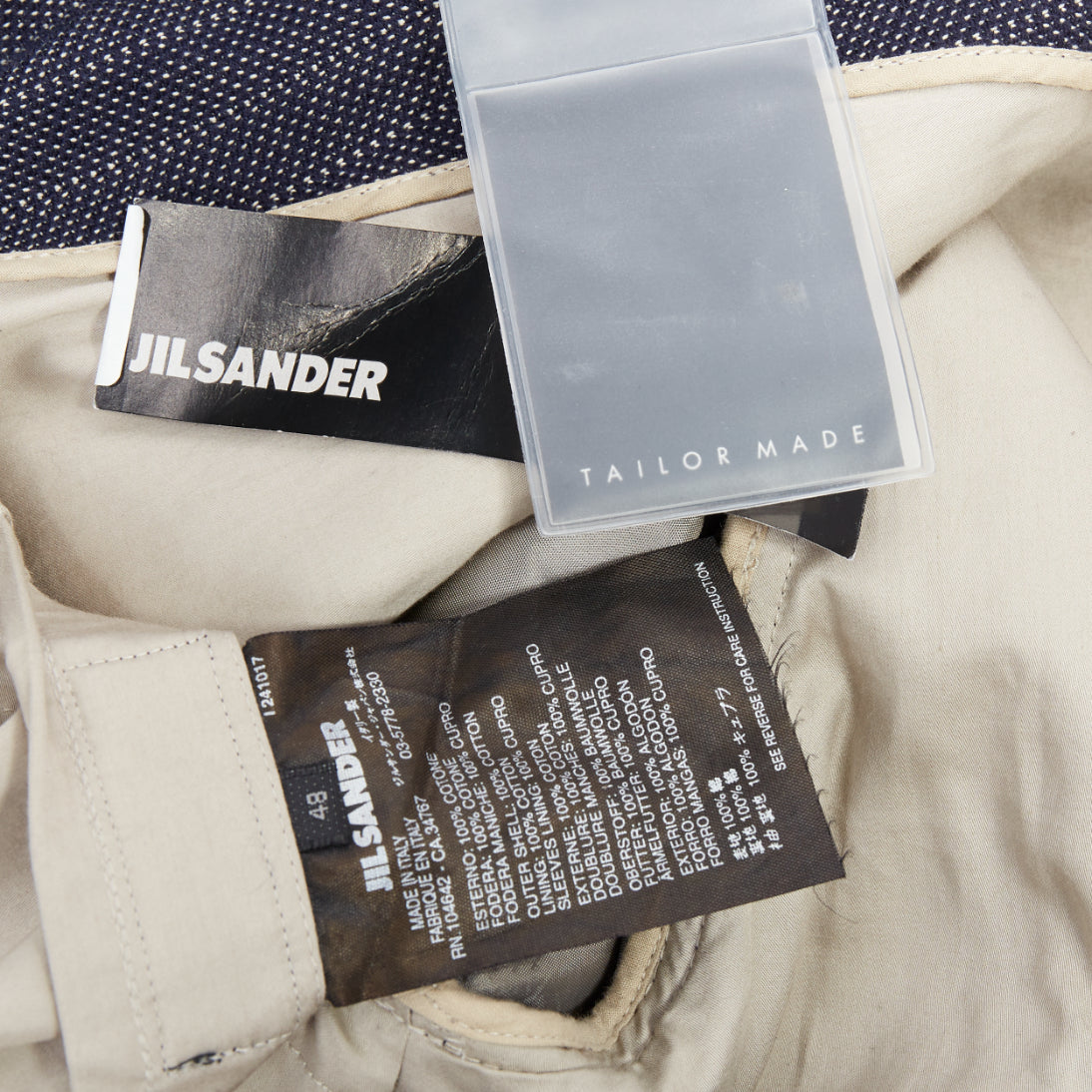【送料&関税込】Jil Sander Open Belted Blazer Jil Sander - Navy Women Casual Top | JHROP Preloved Luxury