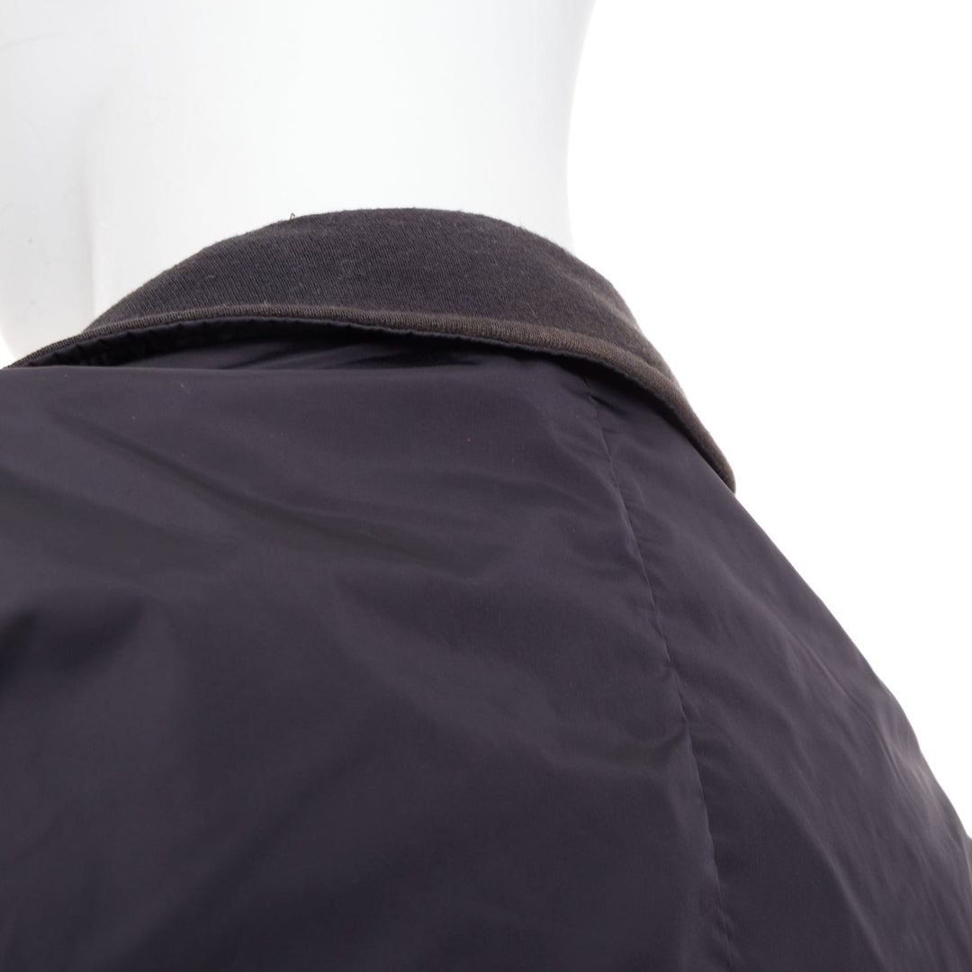 PRADA LINEA ROSSA 2006 reversible zip up tech nylon bomber jacket outer M IT48