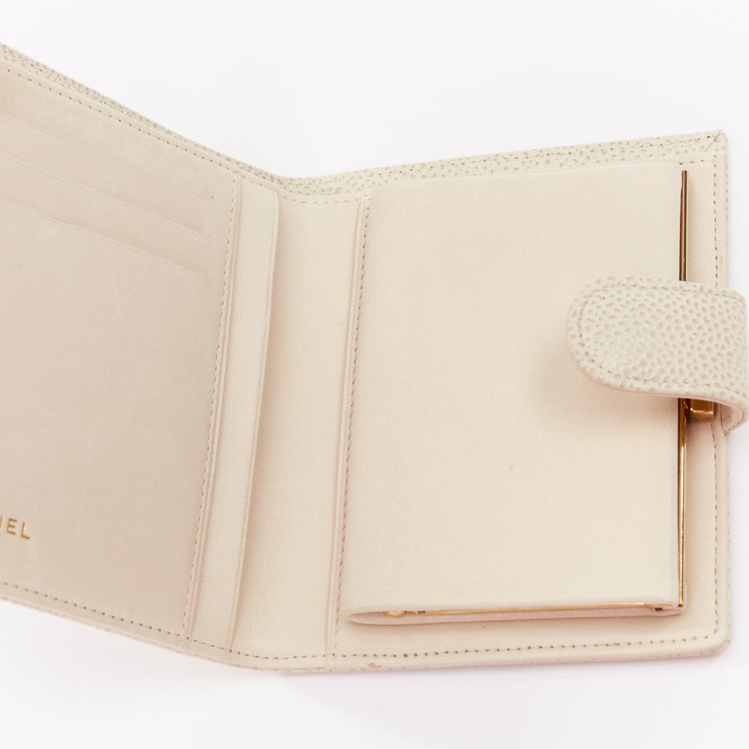 CHANEL Timeless CC Pocket agenda planner organizer with coins pouch