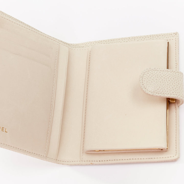 CHANEL Timeless CC Pocket agenda planner organizer with coins pouch
