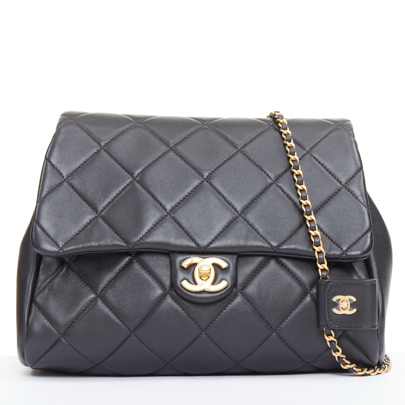 Chanel by Karl Lagerfeld - Black Women Work Bag | JHROP Preloved