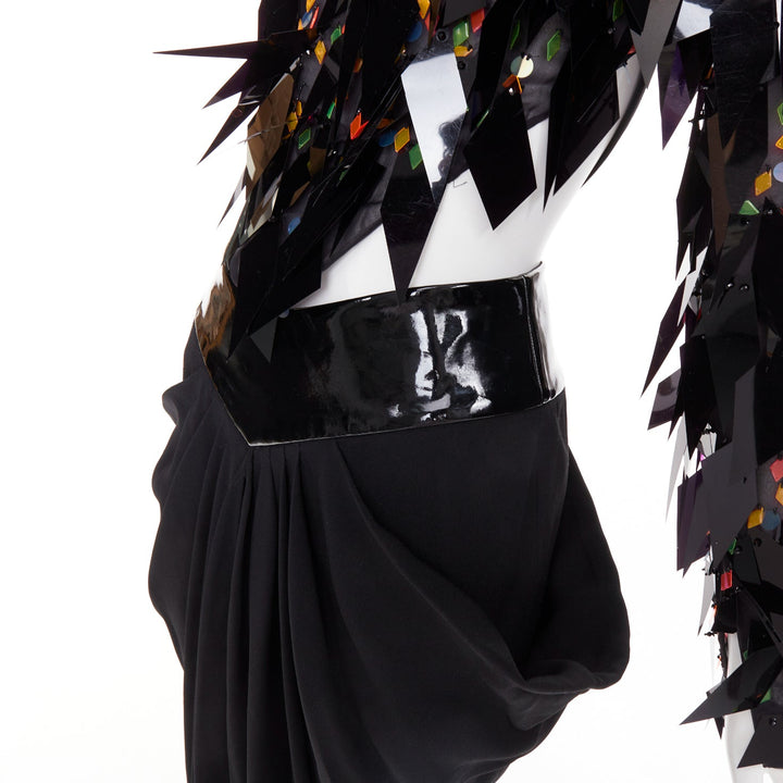 rare ALEXANDRE VAUTHIER COUTURE SS2023 Runway Lesage filigree paillette gown