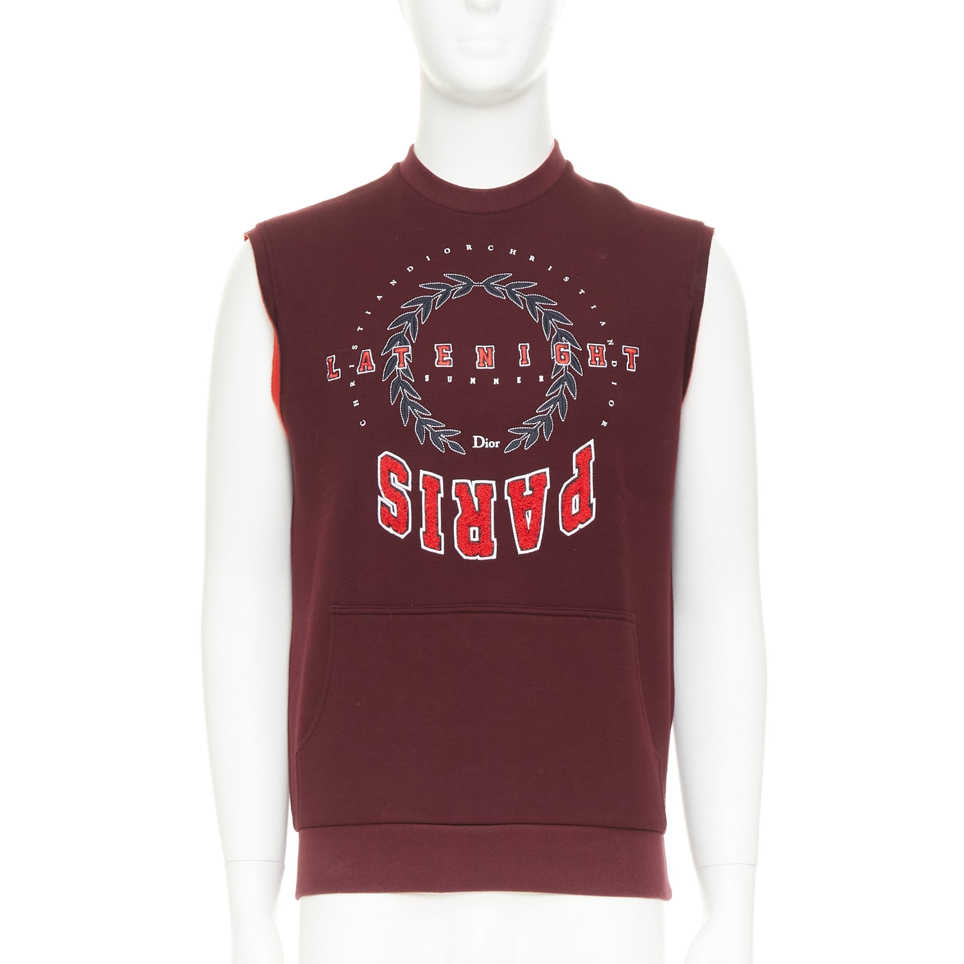 Dior by Kris Van Assche - Burgundy Women Casual Top | JHROP
