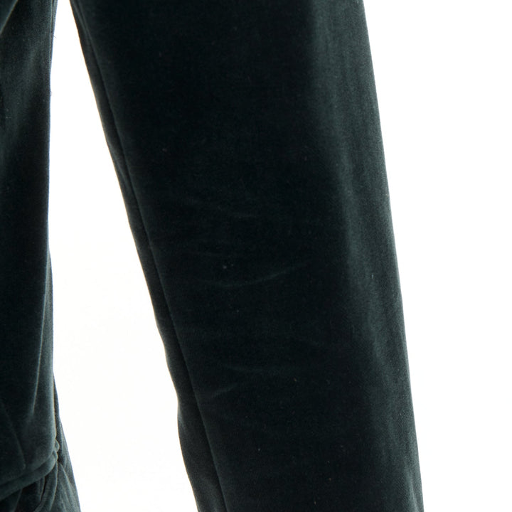 HAIDER ACKERMANN dark green velvet shawl lapel single button blazer FR44 XS