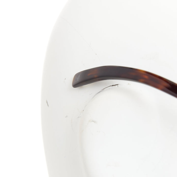 IC BERLIN Tres Chic Lundi matte gold brown gradient butterfly sunglasses