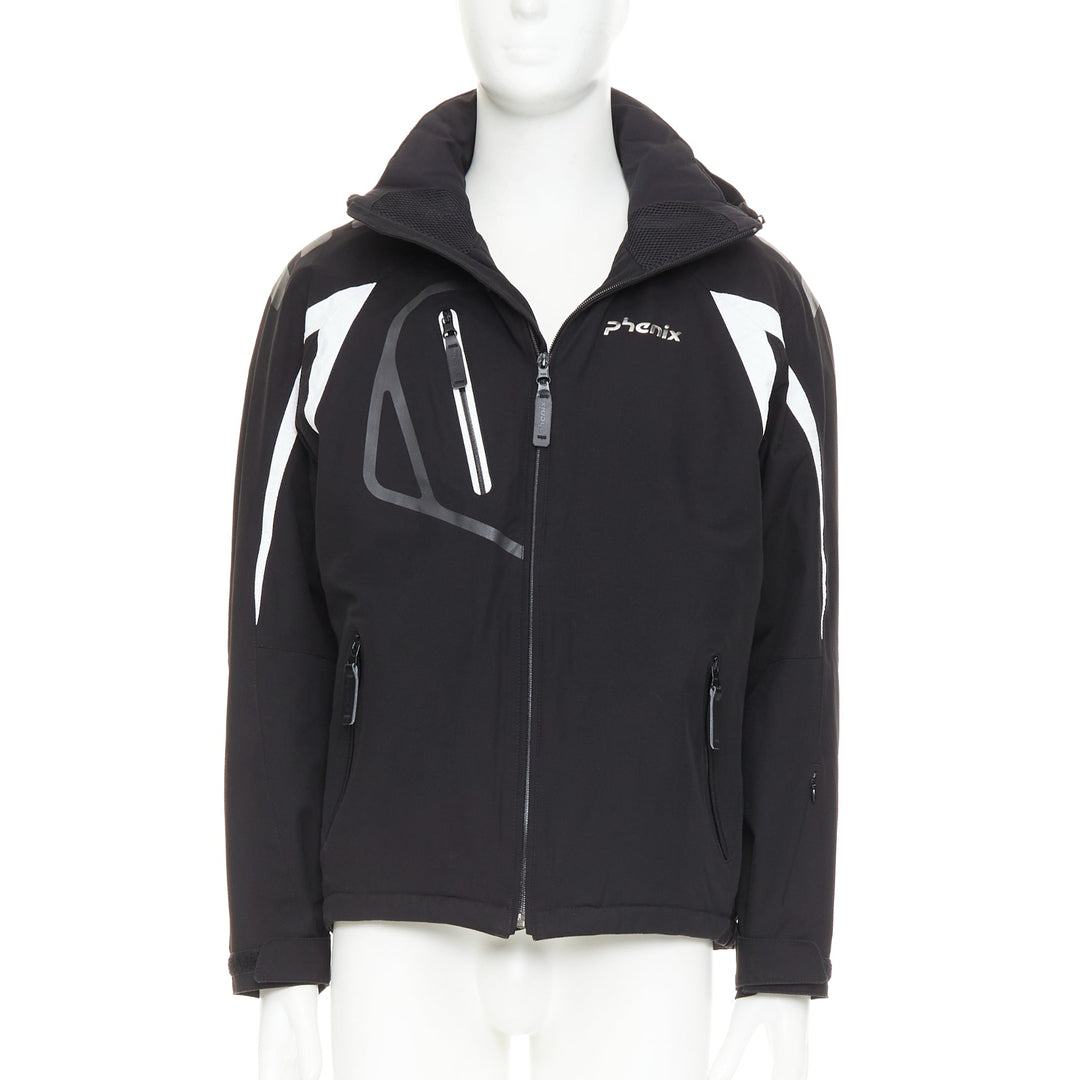PHENIX Thunderon Digenite Thermo black waterproof 4way stretch ski jacket EU50 L