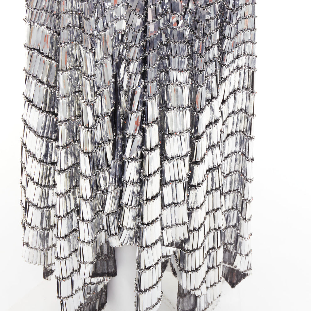 rare ALEXANDRE VAUTHIER COUTURE SS2022 Runway Lesage gradient paillette gown