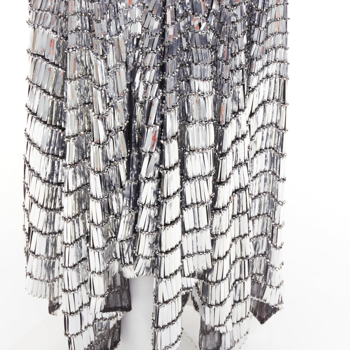 rare ALEXANDRE VAUTHIER COUTURE SS2022 Runway Lesage gradient paillette gown