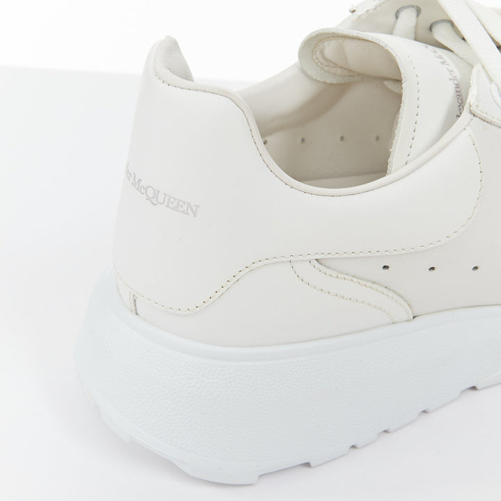 ALEXANDER MCQUEEN 2020 Court chunky low top white leather trainers EU38.5