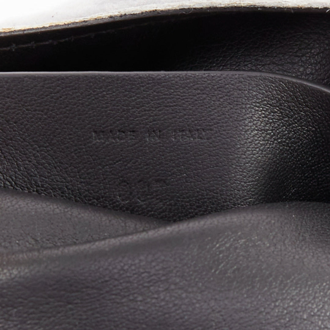 PROENZA SCHOULER 2013 Runway Lunch lilac purple shearling envelop clutch bag