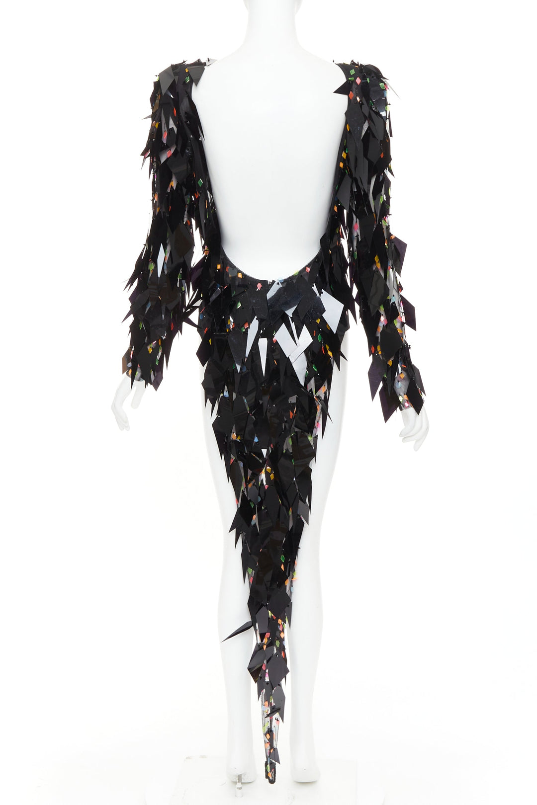 rare ALEXANDRE VAUTHIER COUTURE SS2023 Runway Lesage filigree pailette dress