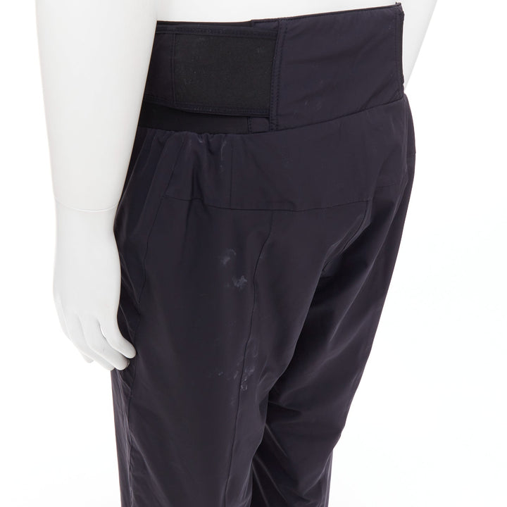 GOLDWIN Luster Pants G31705P black nylon padded wide ski pants L