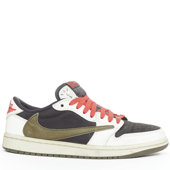 Nike Travis Scott Air Jordan 1 Retro Low OG SP Medium Olive low top sneaker EU40