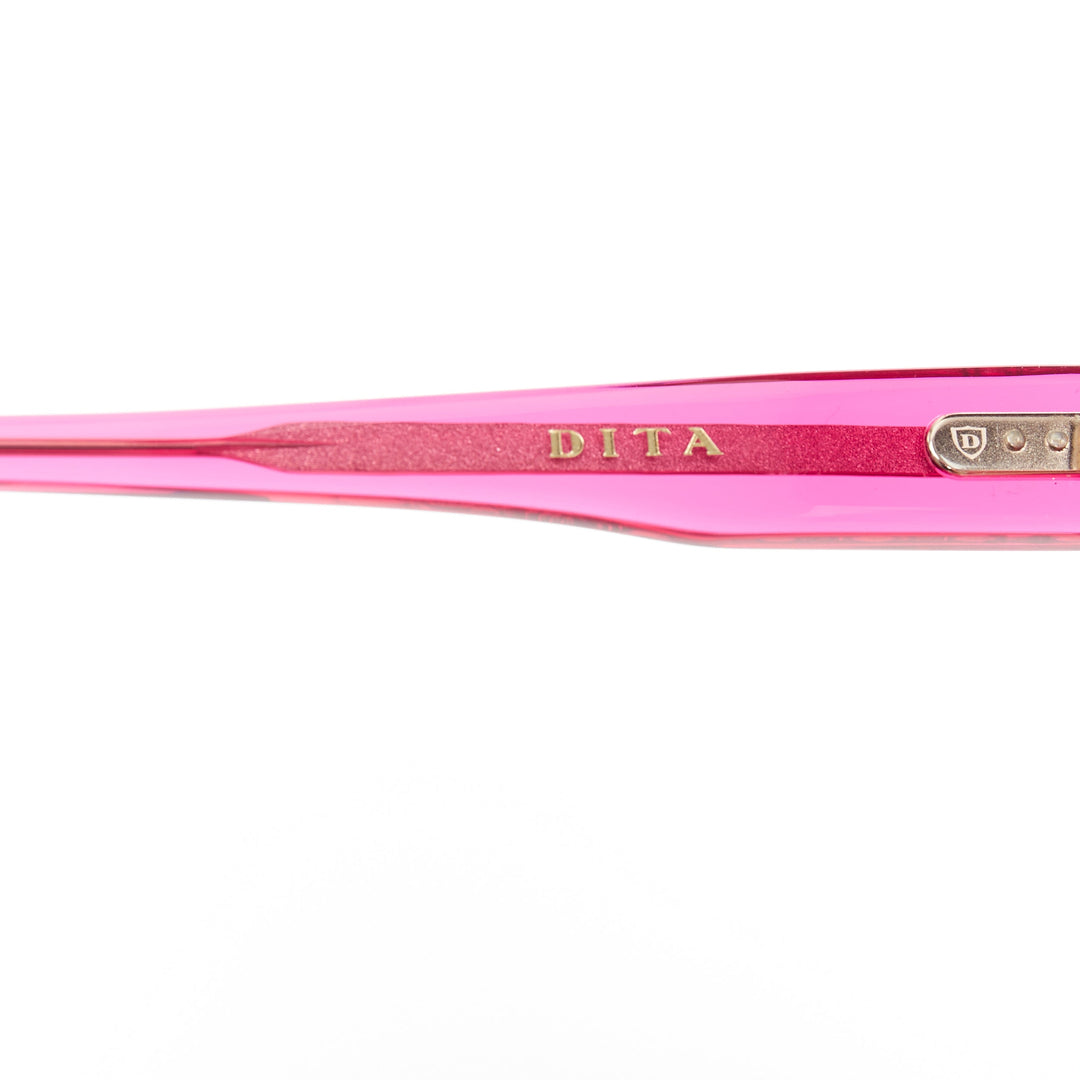 DITA Magnifique pink acetate cateye vintage glam sunglasses