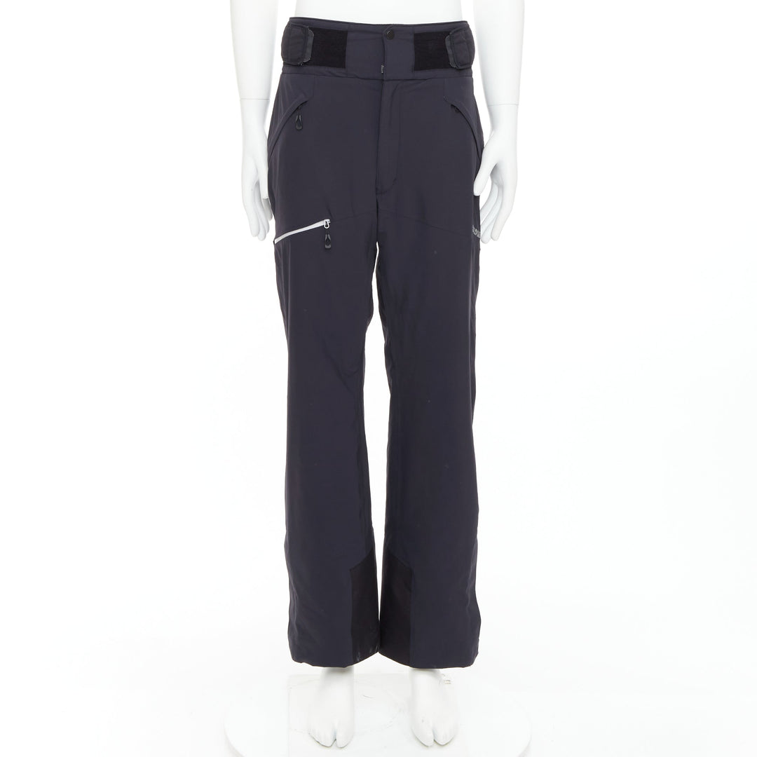 GOLDWIN Luster Pants G31705P black nylon padded wide ski pants L