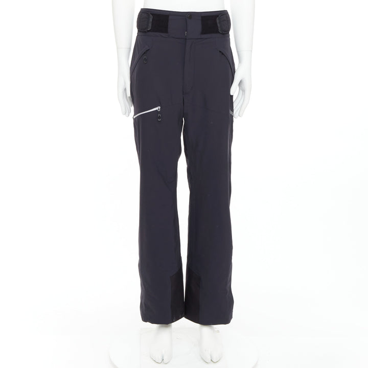 GOLDWIN Luster Pants G31705P black nylon padded wide ski pants L
