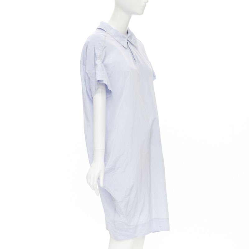 Female mannequin wearing Marni Blue Viscose Women Casual Dress in Size IT38 | Available at JHROP