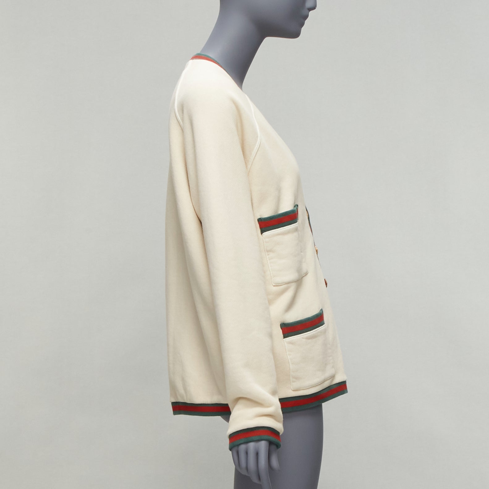 Gucci by Alessandro Michele - Cream Women Work Top | JHROP