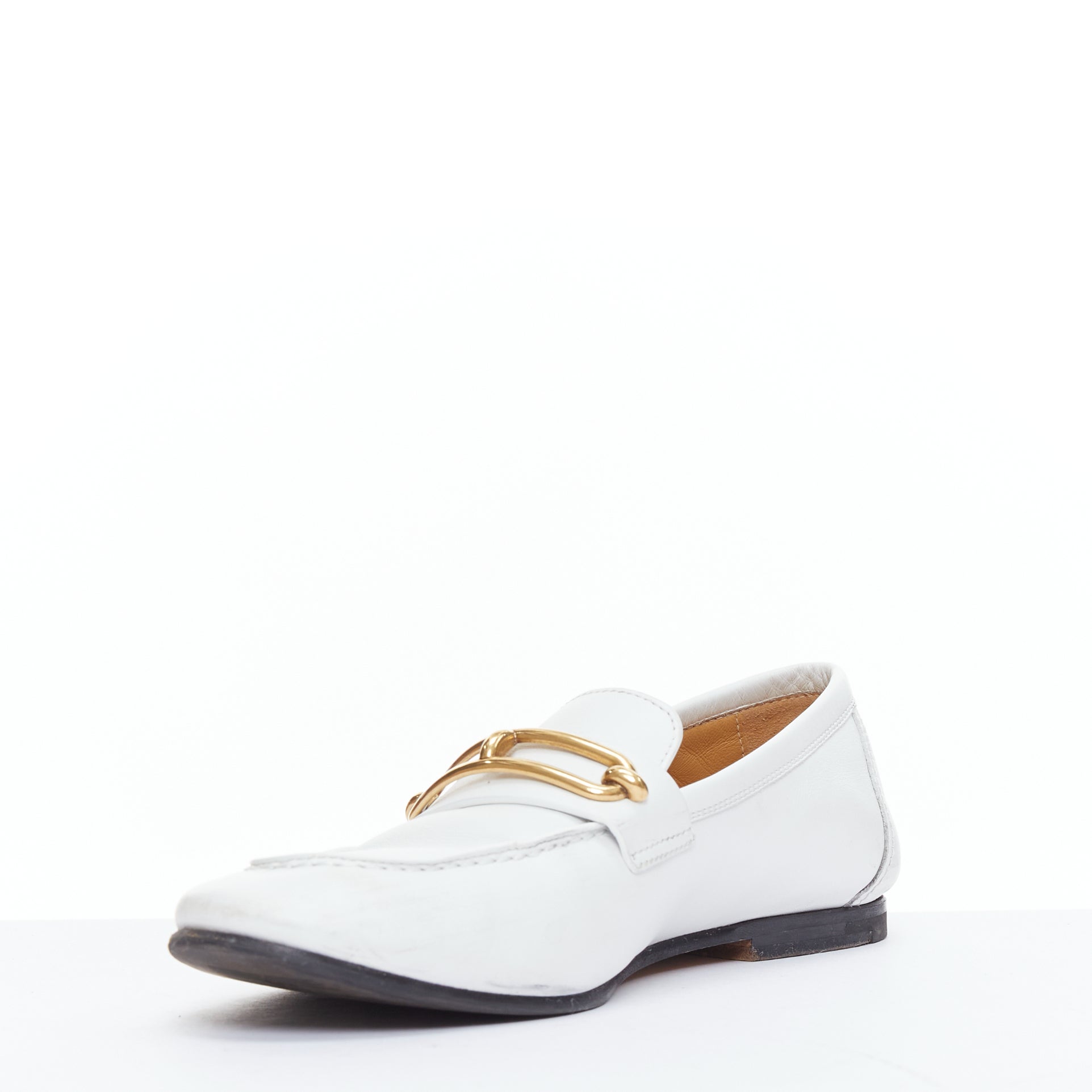 Hermes - White Women Work Shoes | JHROP Preloved Luxury