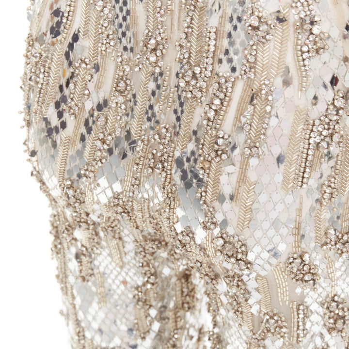 rare ALEXANDRE VAUTHIER COUTURE 2016 Runway Lesage bead crystal sequin pants