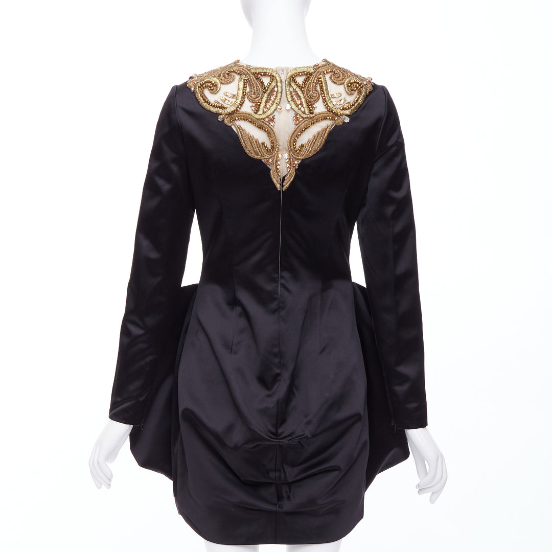 Alexander McQueen by Lee Alexander McQueen - Black Women Party/Cocktail Dress | JHROP Preloved Luxury Alexander McQueen by Lee Alexander McQueen - Black Women Party/Cocktail Dress | JHROP Preloved Luxury