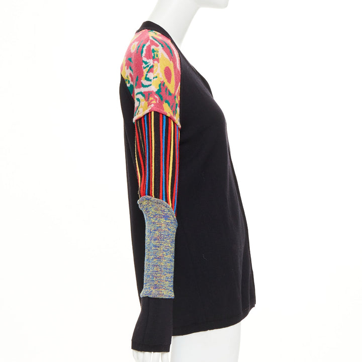 COMME DES GARCONS HOMME PLUS 2016 Runway patchwork sleeve cardigan M M