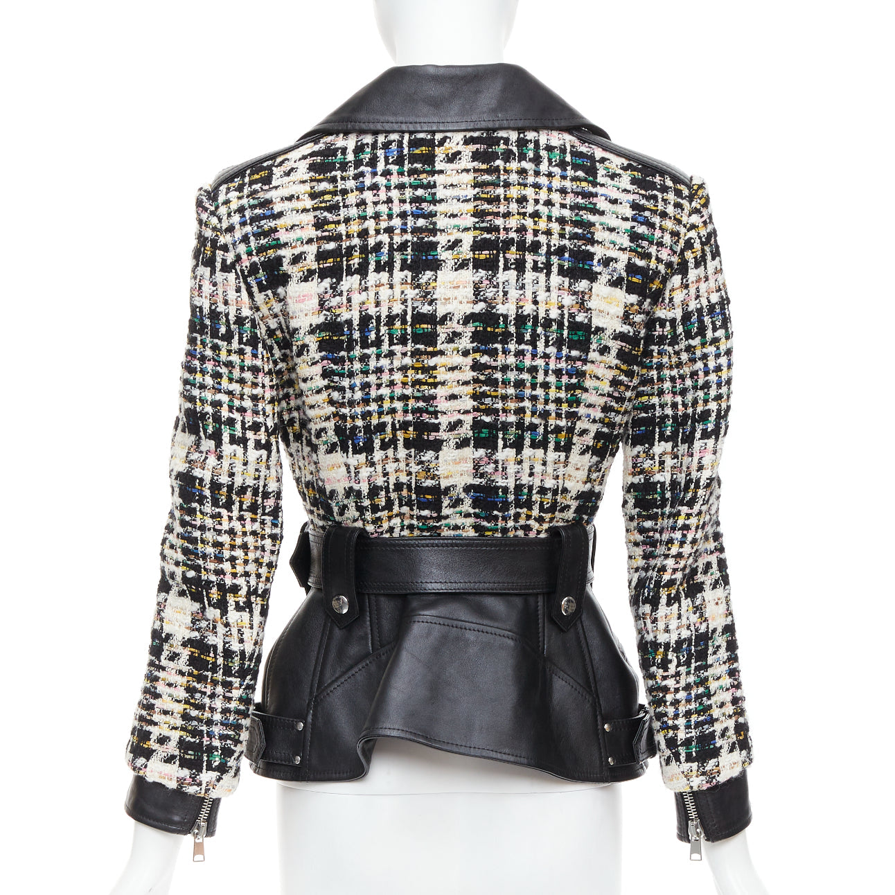 Alexander McQueen チェック柄ジャケット Alexander McQueen by Sarah Burton - Black Women Work Top