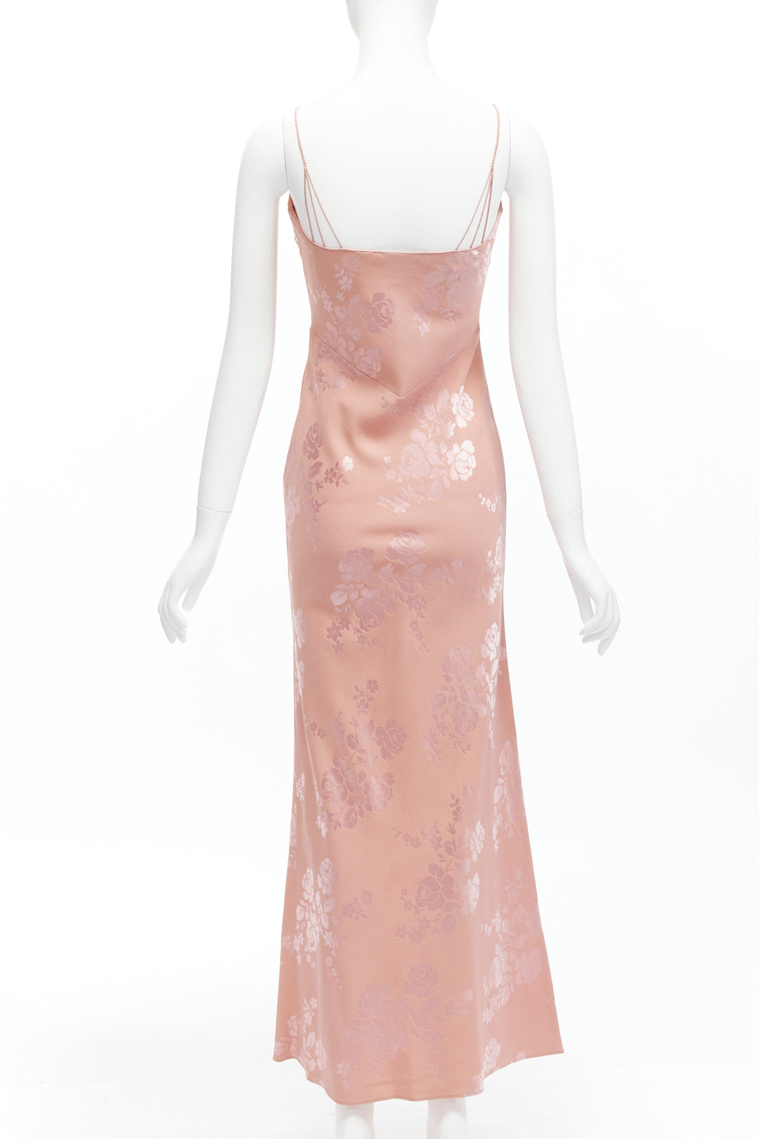 dior silk maxi dress pink Christian Dior Dress Pink Silk ref.JC22479 (Sold)