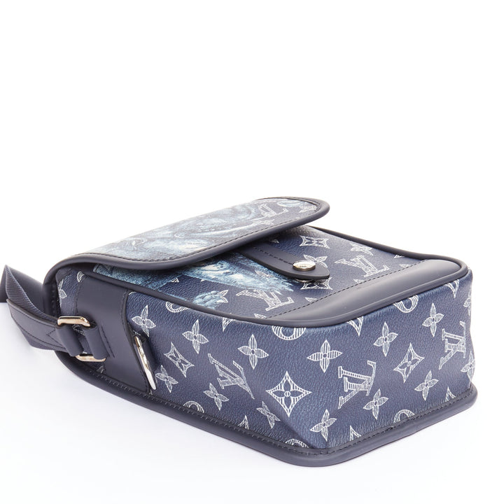LOUIS VUITTON 2017 Limited Chapman Brothers Savane Elephant canvas crossbody bag