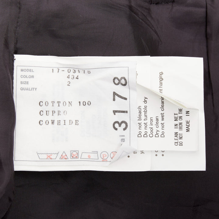 SACAI 2017 blue plaid check cotton blend leather buckle wrap kilt skirt JP2 M