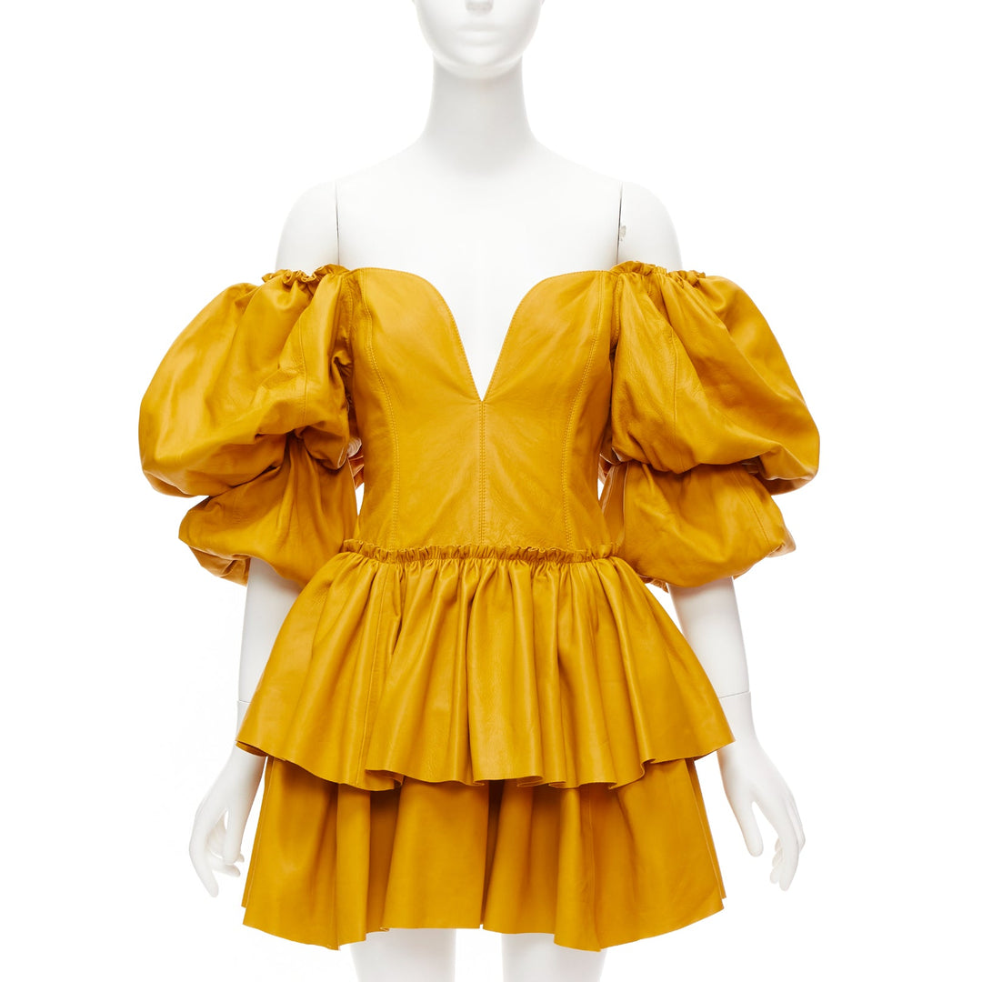 Aje - Yellow Women Party/Cocktail Dress | JHROP Preloved Luxury Aje - Yellow Women Party/Cocktail Dress | JHROP Preloved Luxury