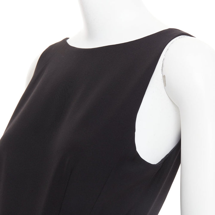 rare ALEXANDRE VAUTHIER COUTURE SS2025 Runway black volume taffeta trumpet gown