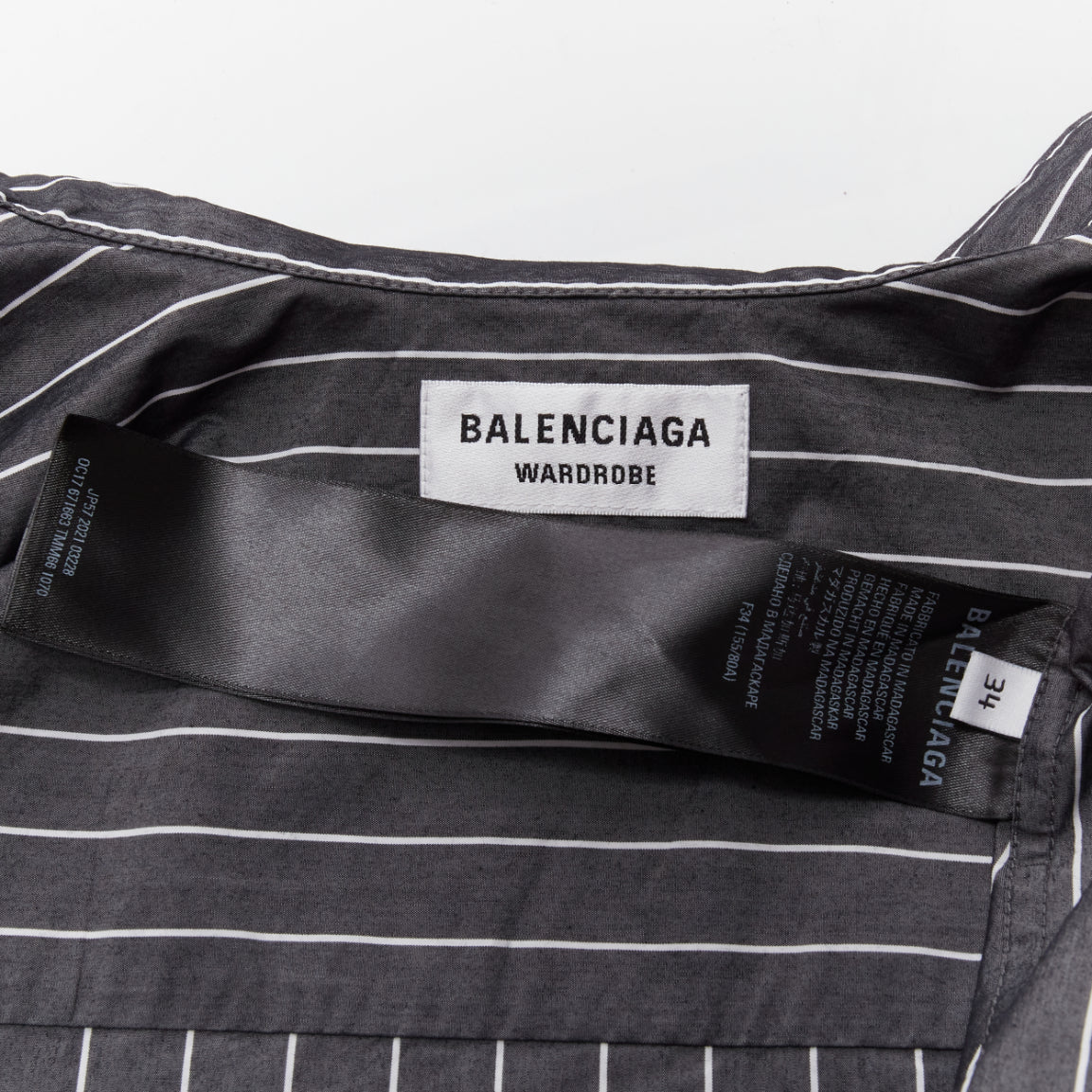 Balenciaga by Demna - Grey Women Work Top | JHROP Preloved