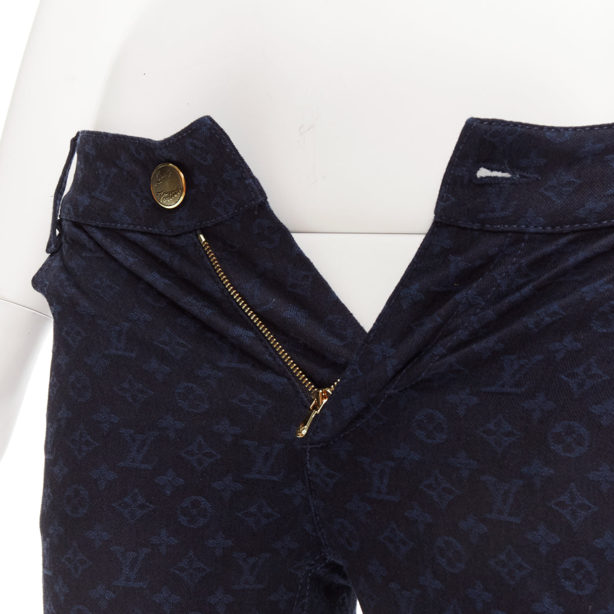 Louis Vuitton - Blue Women Casual Pants | JHROP Preloved Luxury