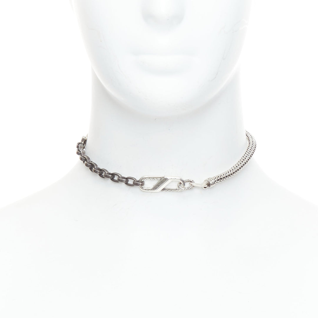 Male mannequin wearing John Hardy Silver Silver Men Jewelry Necklace in Size  | Available at JHROP