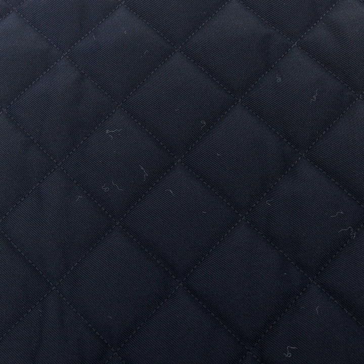 HERMES Reversible Quilted Dog Mat feu navy waterproof travel pet canvas blanket