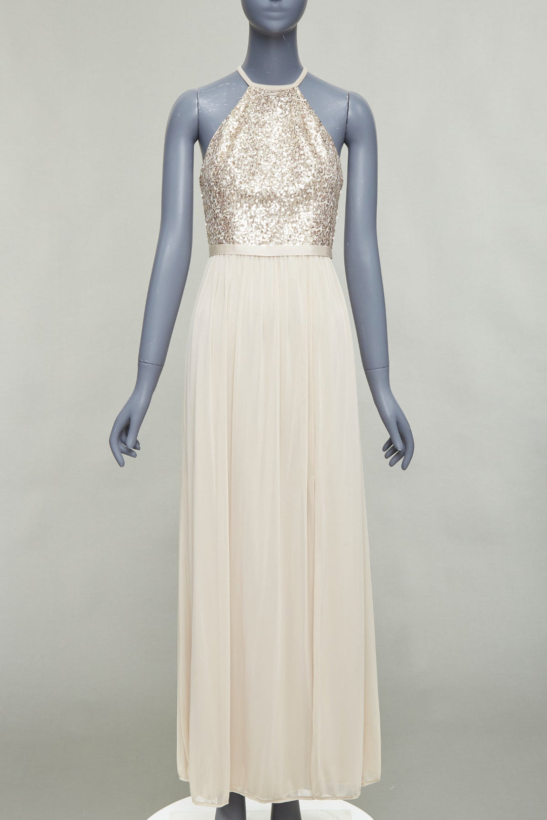 David's Bridal - Gold Women Party/Cocktail Dress | JHROP Preloved Luxury David's Bridal - Gold Women Party/Cocktail Dress | JHROP Preloved Luxury