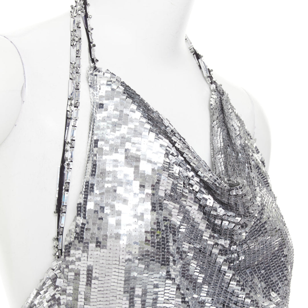 rare ALEXANDRE VAUTHIER COUTURE SS2022 Runway Lesage gradient paillettes gown