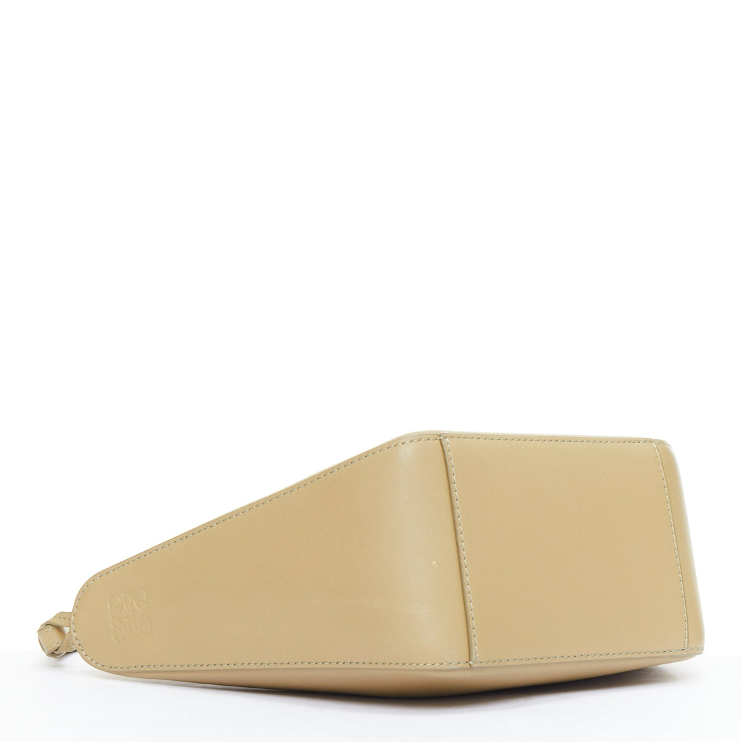 LOEWE Mini Hammock Hobo taupe soft leather anagram mini crossbody bag