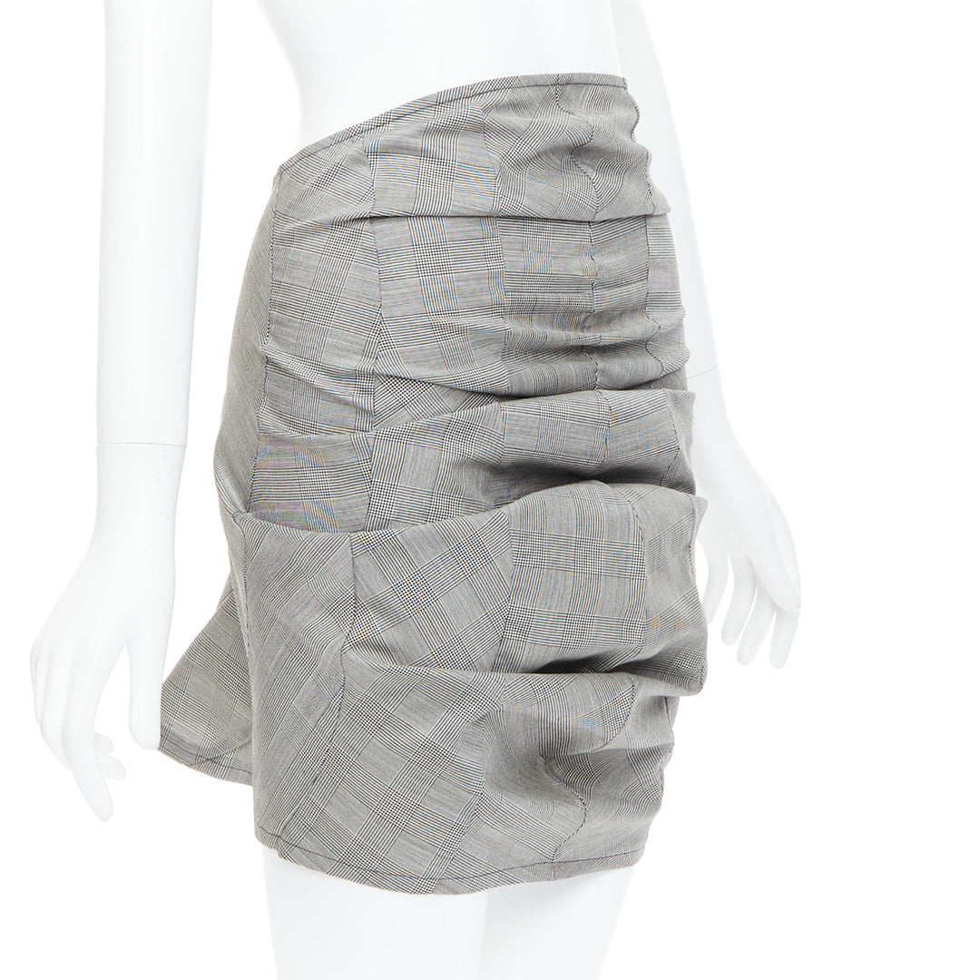 Female mannequin wearing Junya Watanabe 2009 Grey Wool Women Skirt in Size  XS | Available at JHROP