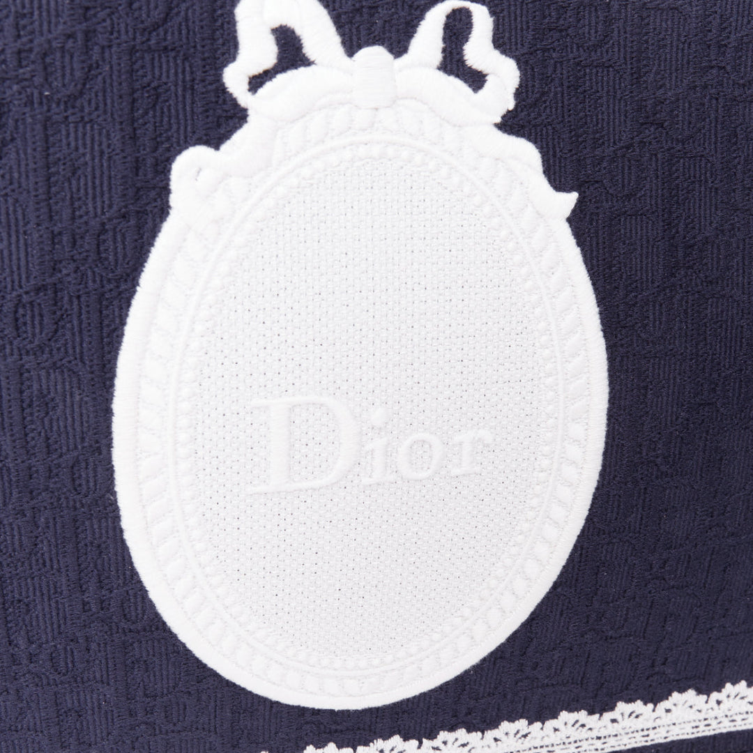 CHRISTIAN DIOR 2026 JW Anderson Medium Book Tote oblique lace Medaillon bag