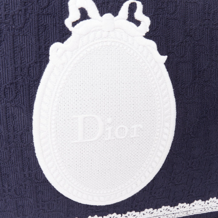 CHRISTIAN DIOR 2026 JW Anderson Medium Book Tote oblique lace Medaillon bag