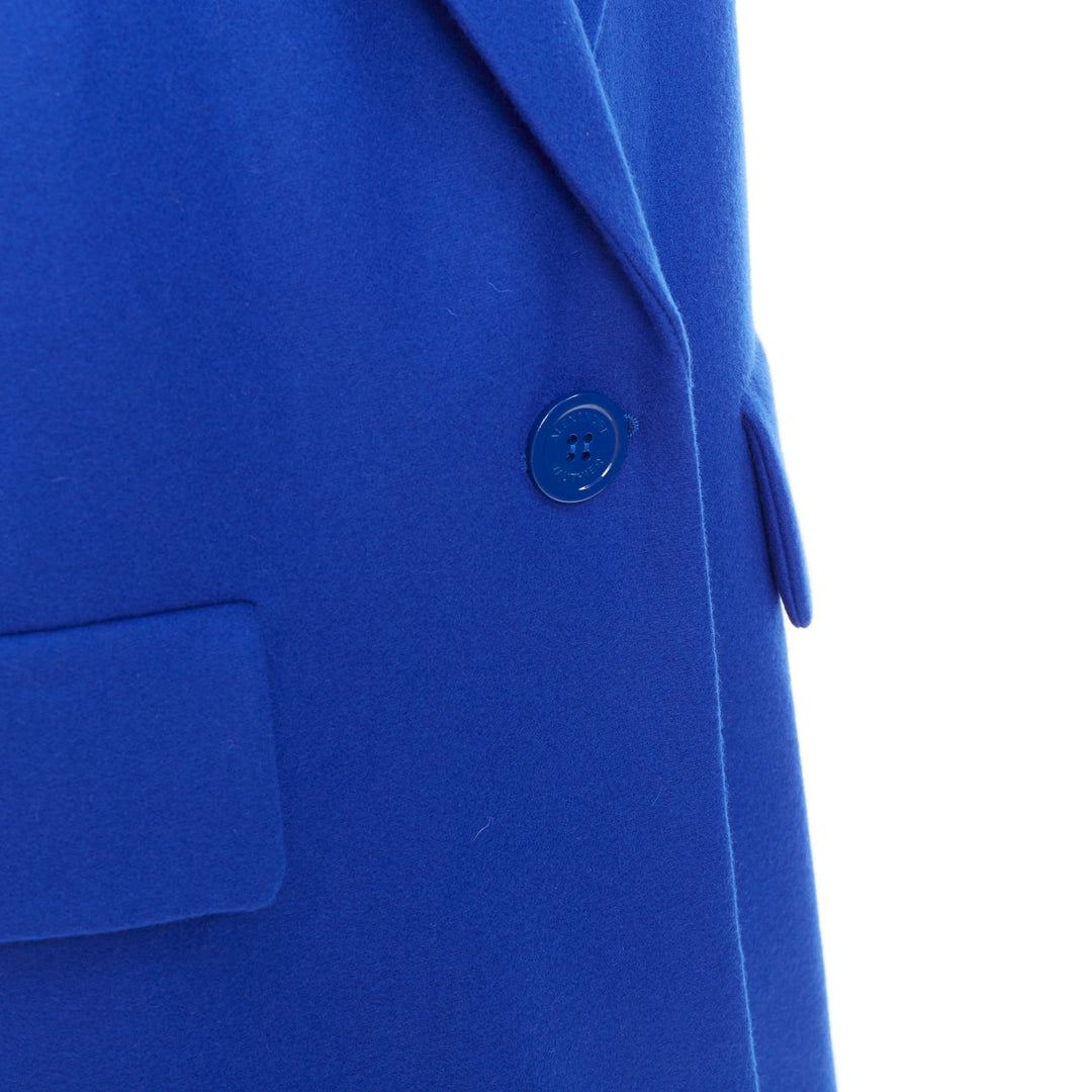 ALEXANDRE VAUTHIER COUTURE AW2022 Runway blue short sleeve oversized blazer