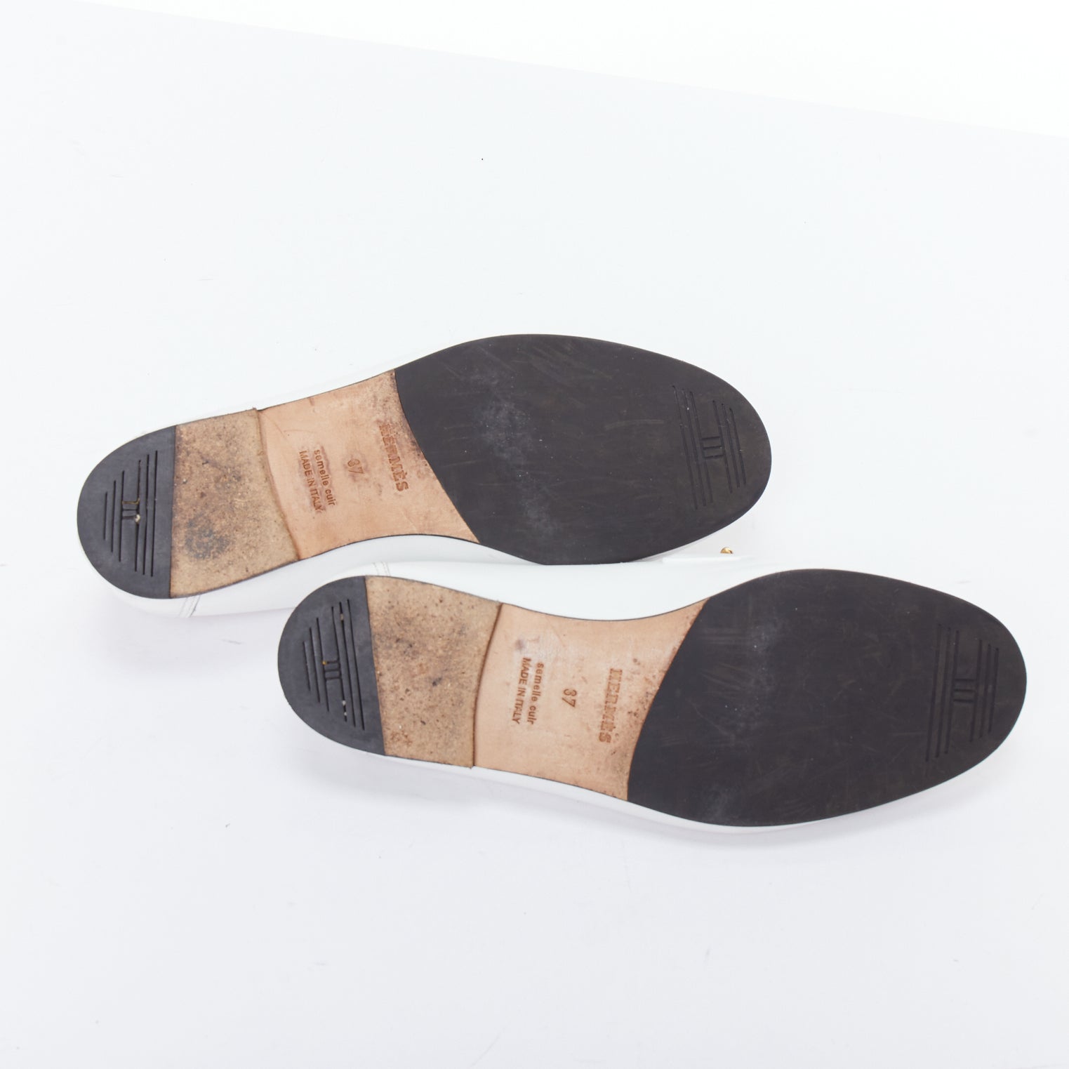 Hermes - White Women Work Shoes | JHROP Preloved Luxury