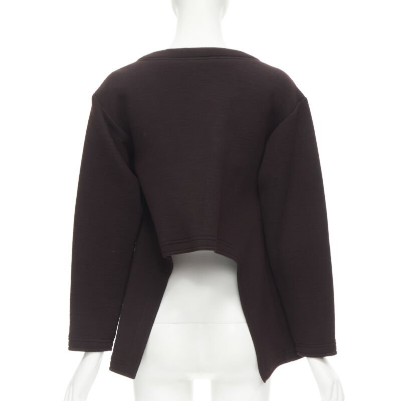 Female mannequin wearing Marni Purple Cotton Women Hoodie in Size IT36 | Available at JHROP