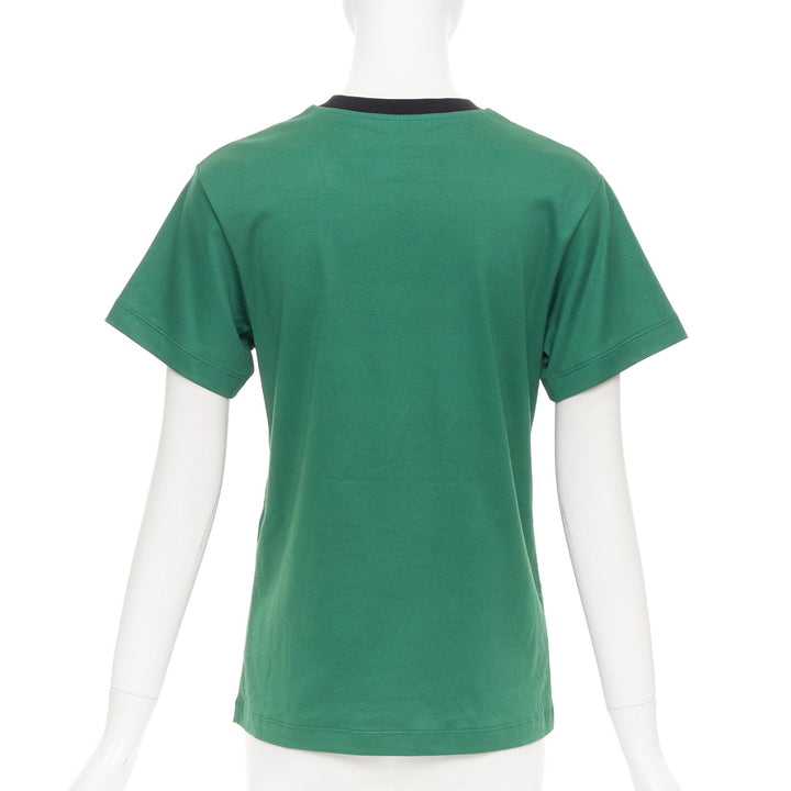 LOUIS VUITTON Sun Yitian 2024 Animogram green balloon rabbit chain tshirt XS