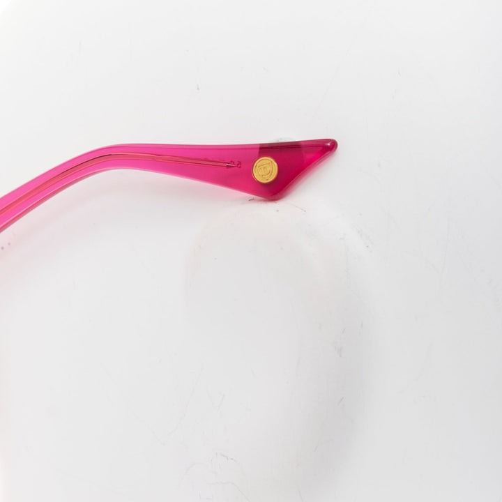 DITA Magnifique pink acetate cateye vintage glam sunglasses