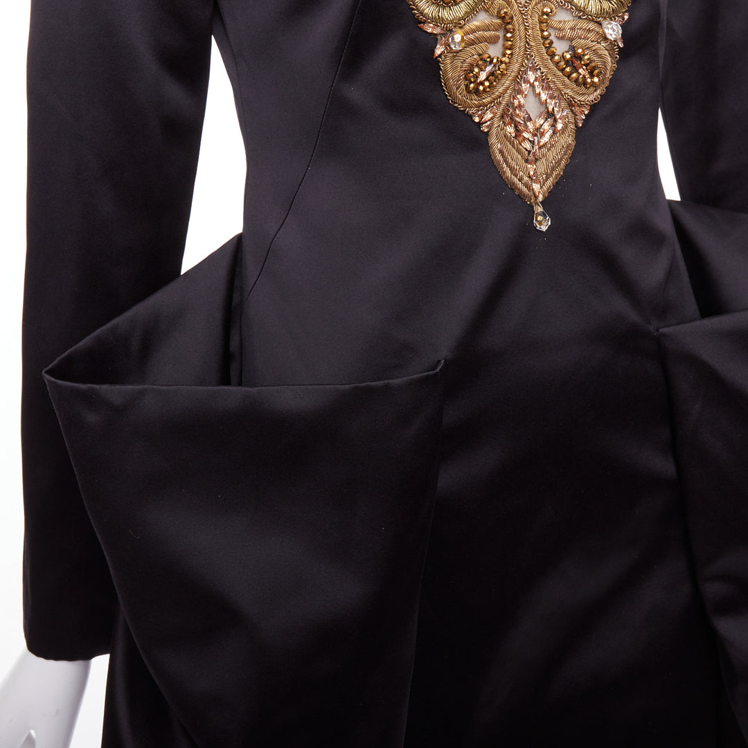 Alexander McQueen by Lee Alexander McQueen - Black Women Party/Cocktail Dress | JHROP Preloved Luxury Alexander McQueen by Lee Alexander McQueen - Black Women Party/Cocktail Dress | JHROP Preloved Luxury